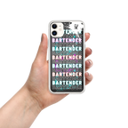 Coque pour iPhone® DNKZ Crew Bartender - "Blue & Purple"