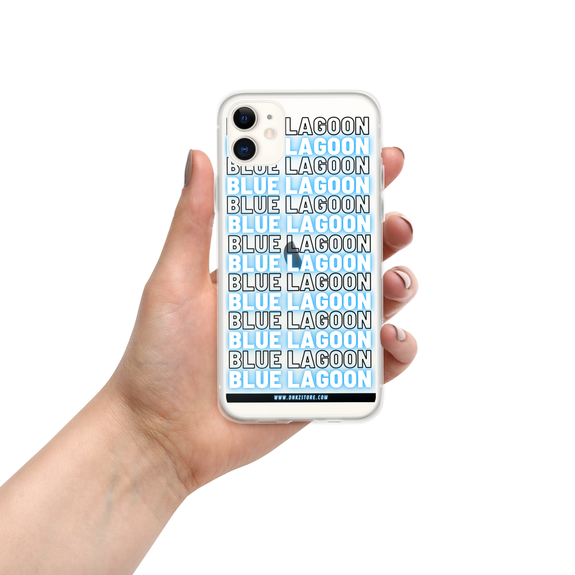 Coque iPhone® DNKZ Multiply - "Blue Lagoon"
