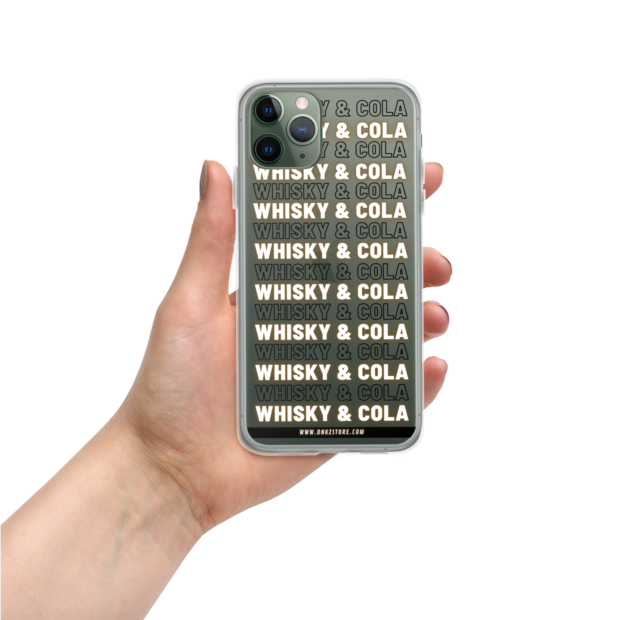 Coque iPhone® DNKZ Multiply - "Whisky & Cola"