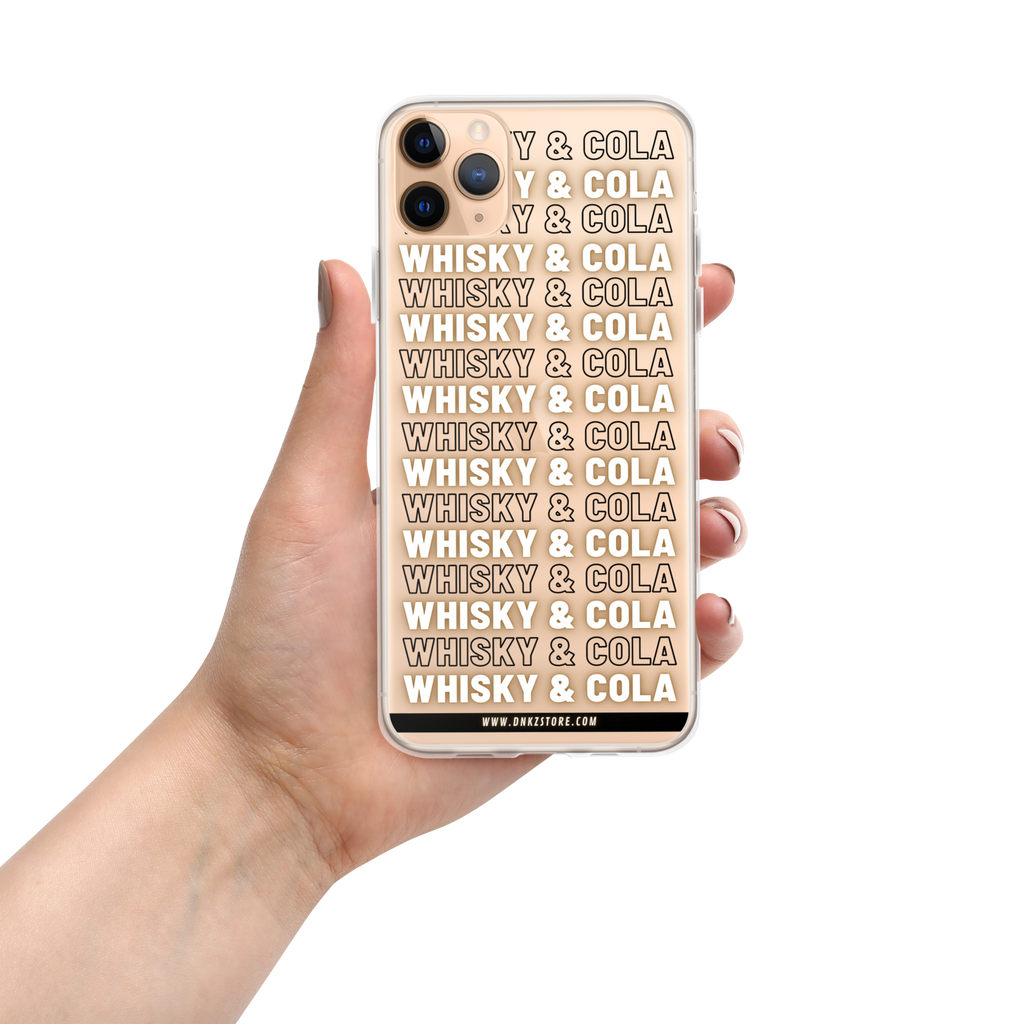 Coque iPhone DNKZ "Whisky & Cola" Multiply — lifestyle streetwear bartender