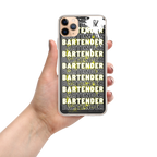 Coque iPhone bartender DNKZ jaune — Crew Bartender lifestyle streetwear