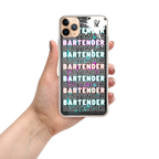 Coque pour iPhone® DNKZ Crew Bartender - "Blue & Purple"