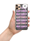 Coque iPhone bartender DNKZ violet — Crew Bartender lifestyle streetwear