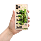 Coque iPhone DNKZ Most Famous Cocktails "Mojito" — protection iPhone barman barmaid France