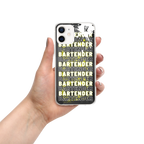 DNKZ coque iPhone jaune — bartender lifestyle streetwear France