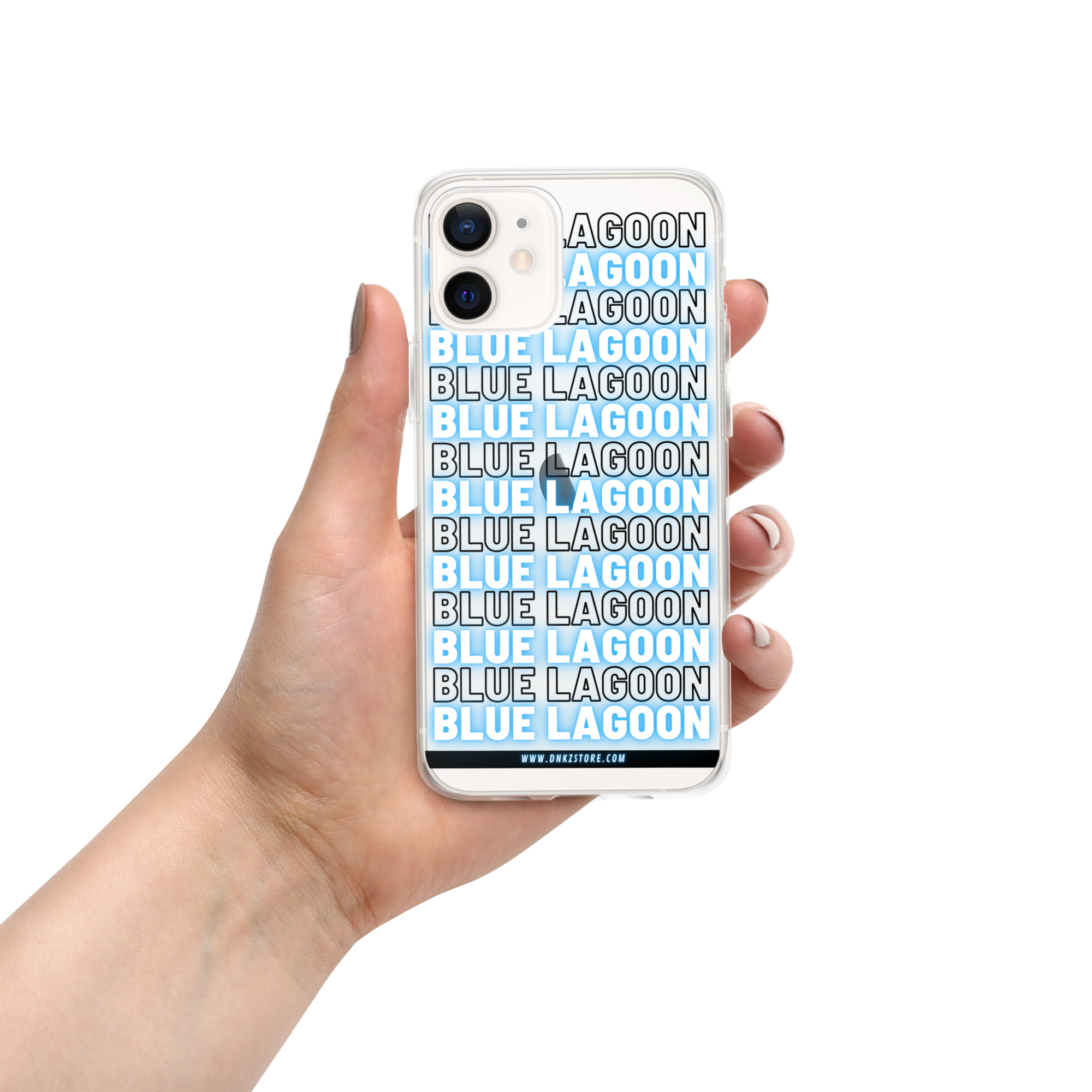 Coque iPhone® DNKZ Multiply - "Blue Lagoon"