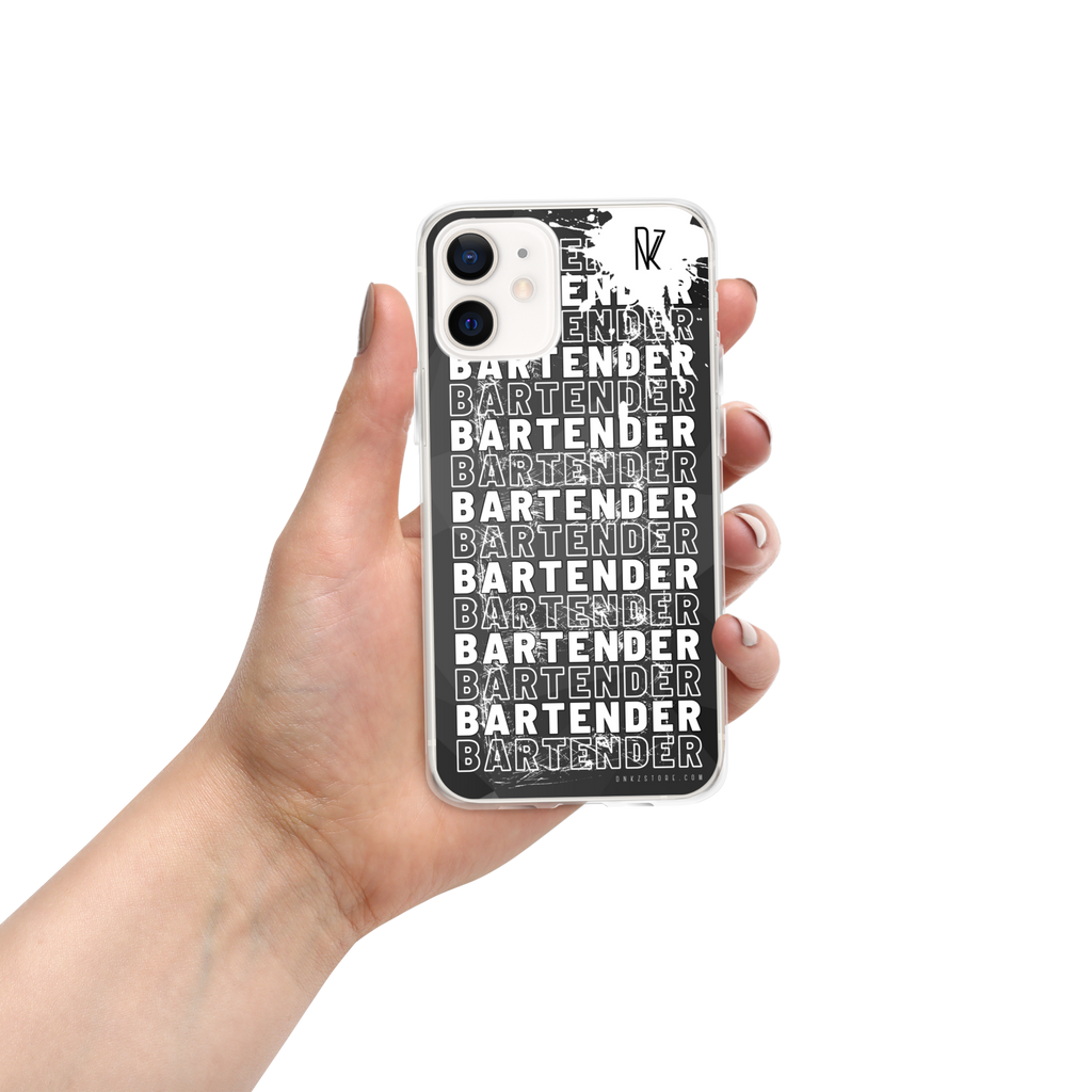 Coque iPhone DNKZ Crew Bartender — protection barman cocktail streetwear