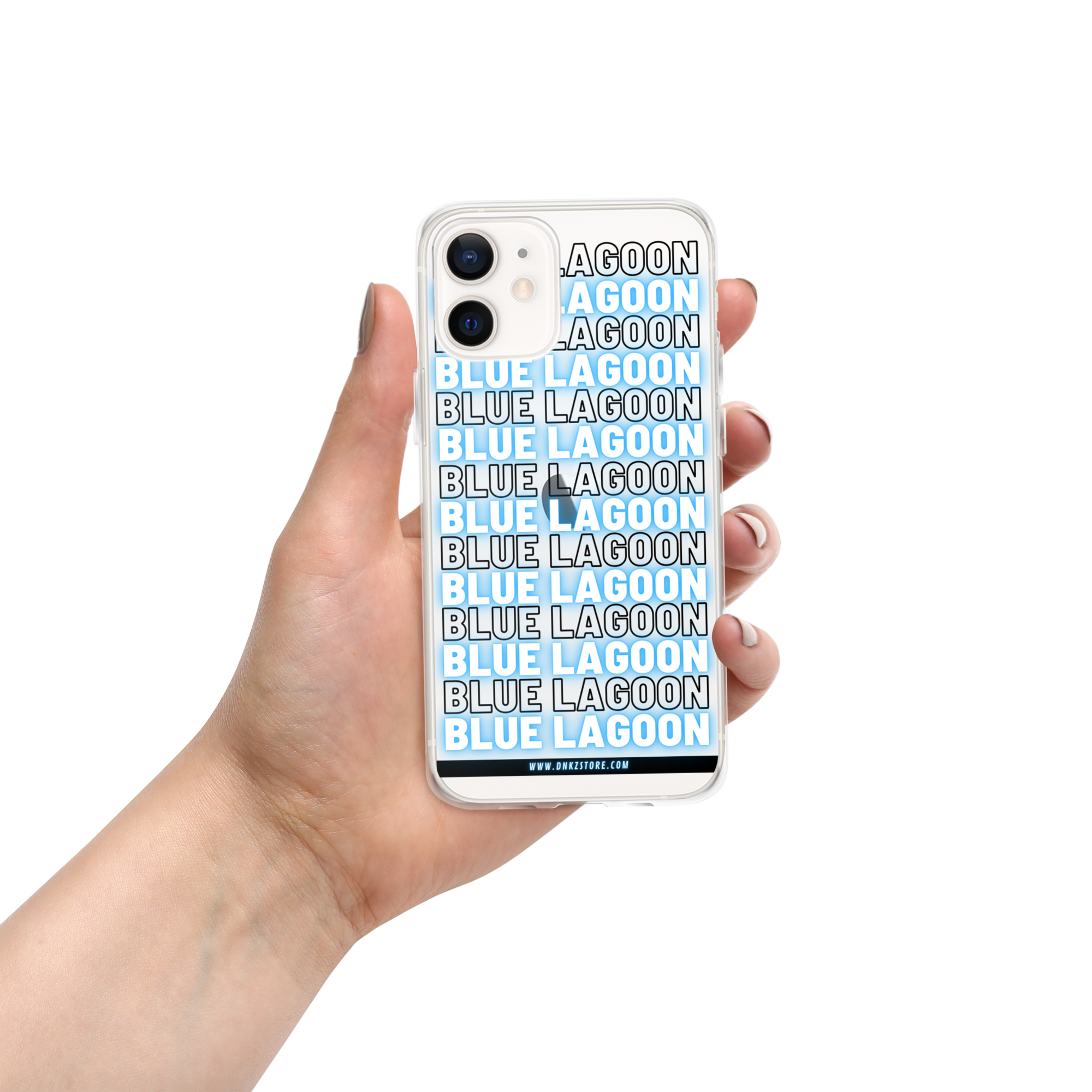 Coque iPhone® DNKZ Multiply - "Blue Lagoon"
