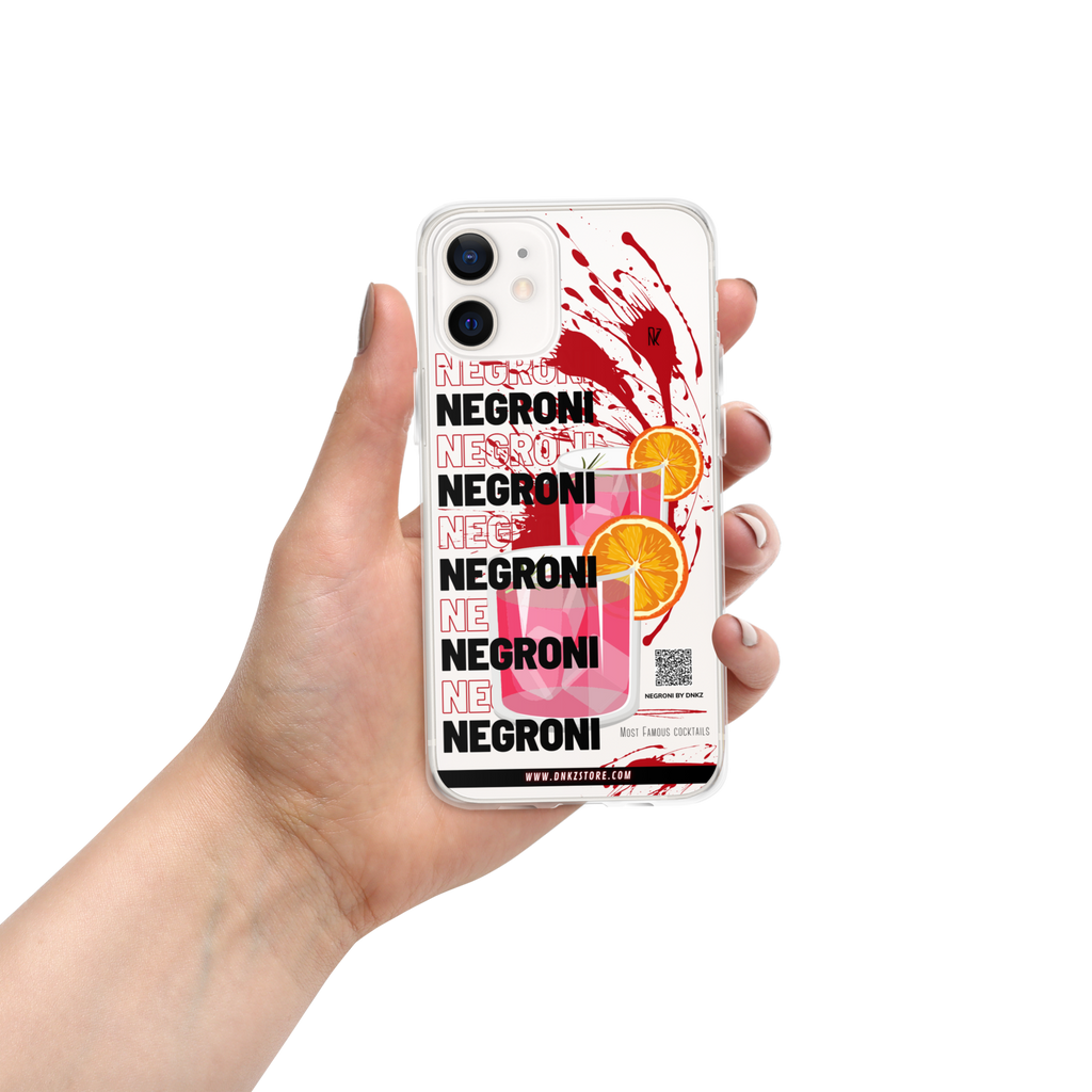 Coque iPhone® DNKZ Most Famous Cocktails - "Negroni"