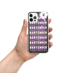 Coque barman barmaid DNKZ violet — marque française bartender