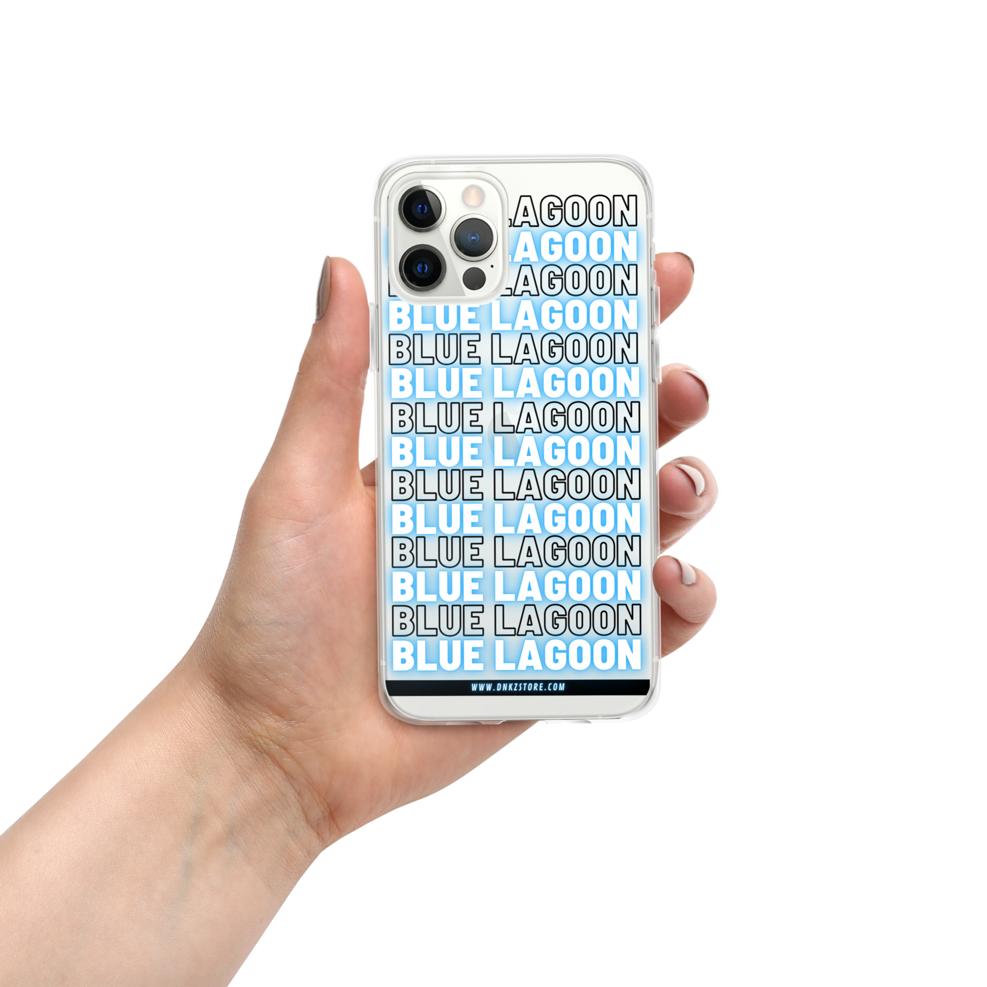 Coque iPhone® DNKZ Multiply - "Blue Lagoon"