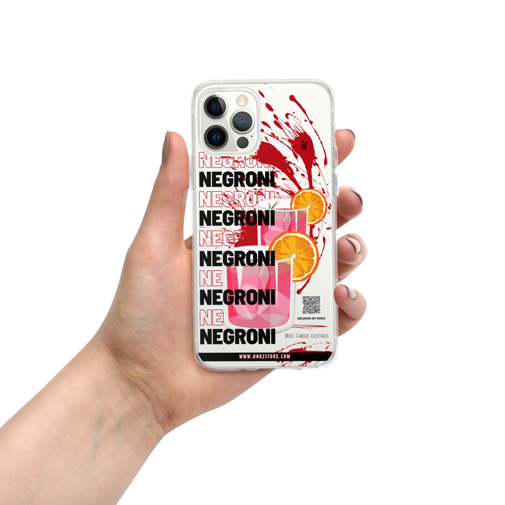Coque iPhone® DNKZ Most Famous Cocktails - "Negroni"