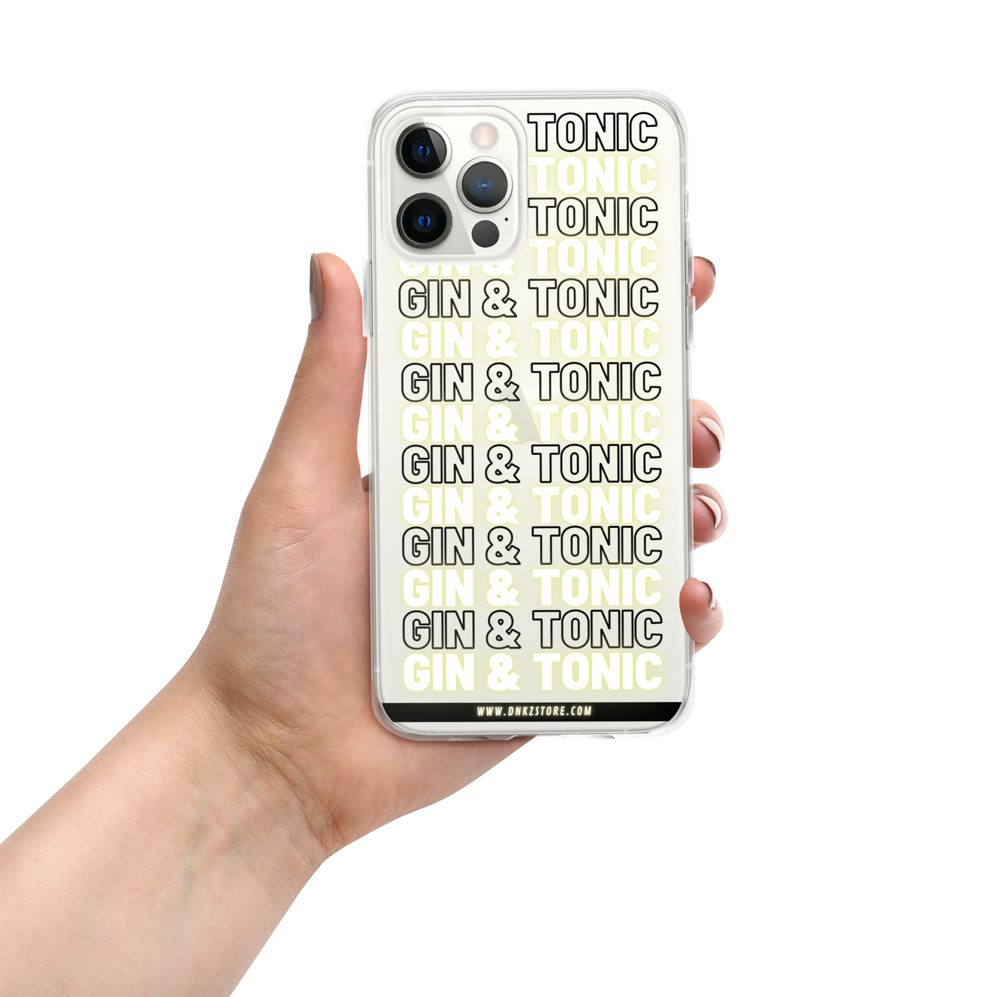 Coque iPhone® DNKZ Multiply - "Gin & Tonic"