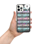 Coque pour iPhone® DNKZ Crew Bartender - "Blue & Purple"