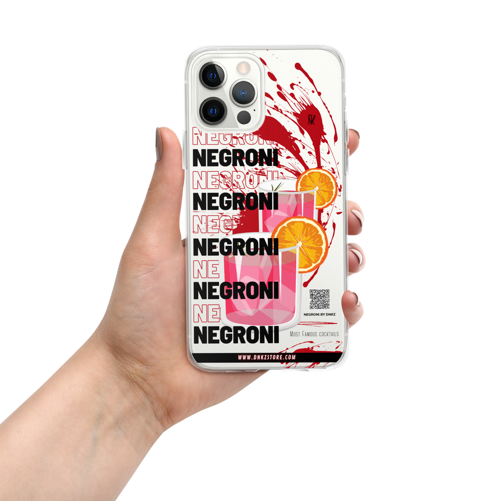 Coque iPhone® DNKZ Most Famous Cocktails - "Negroni"