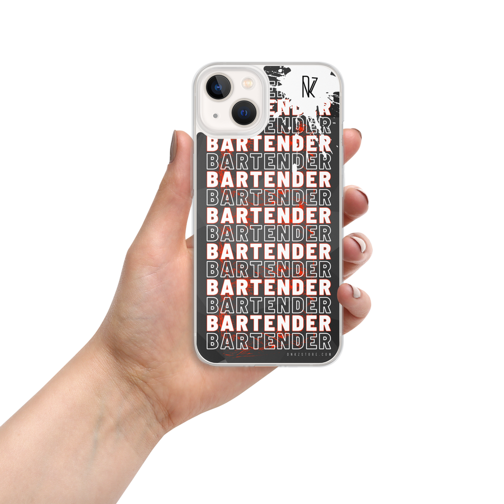 Coque iPhone® DNKZ Crew Bartender - "Red"