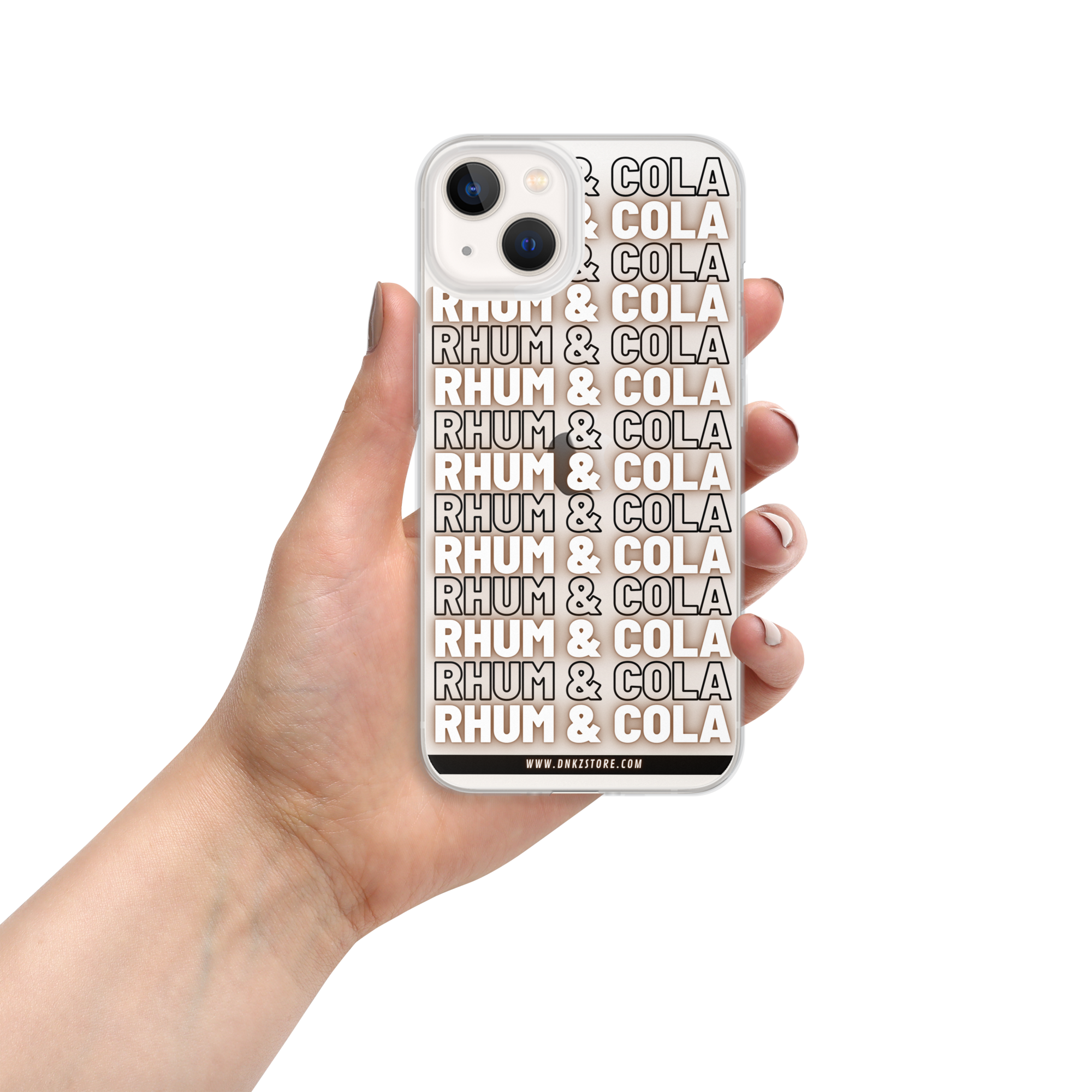 Coque iPhone® DNKZ Multiply - "Rhum & Cola"