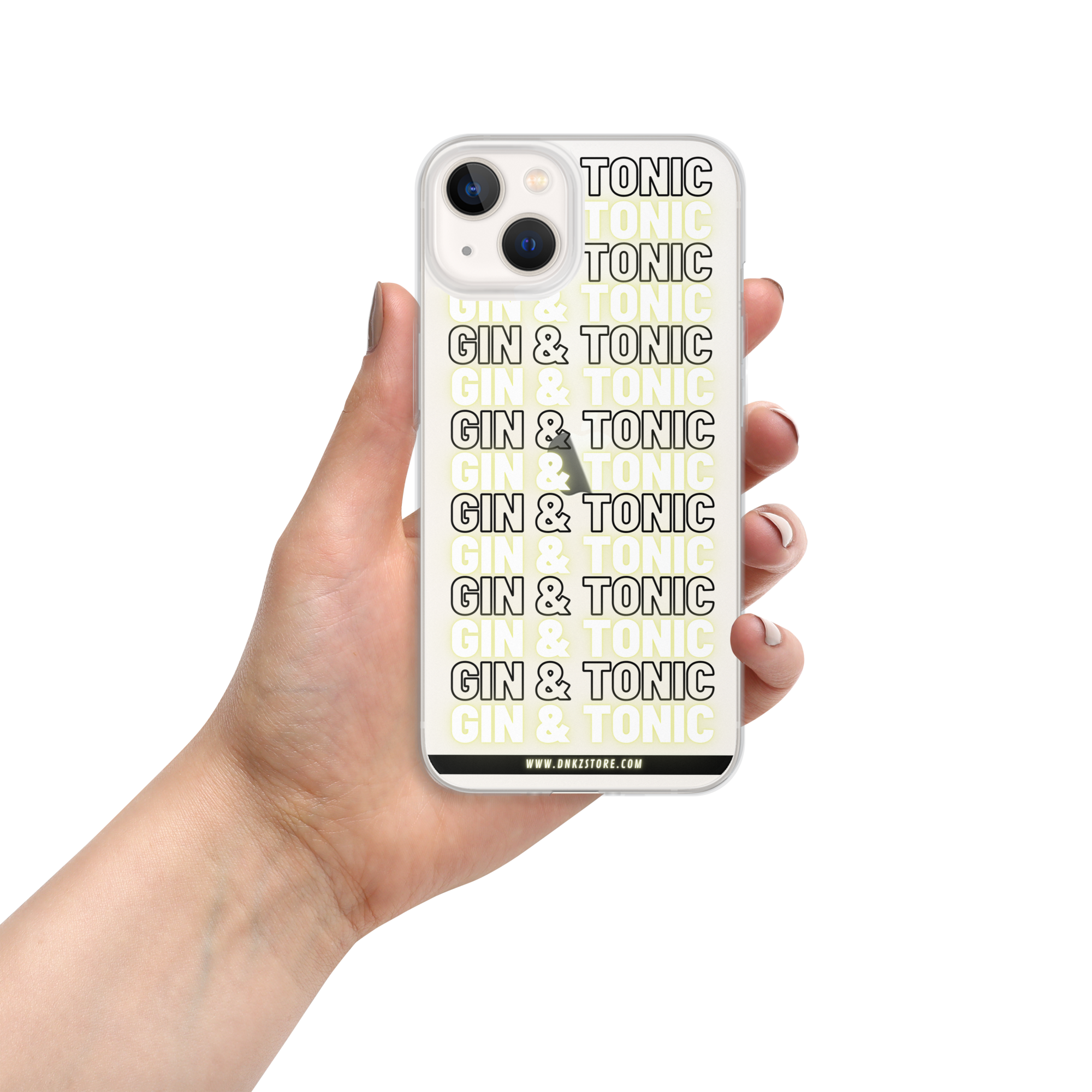 Coque iPhone® DNKZ Multiply - "Gin & Tonic"
