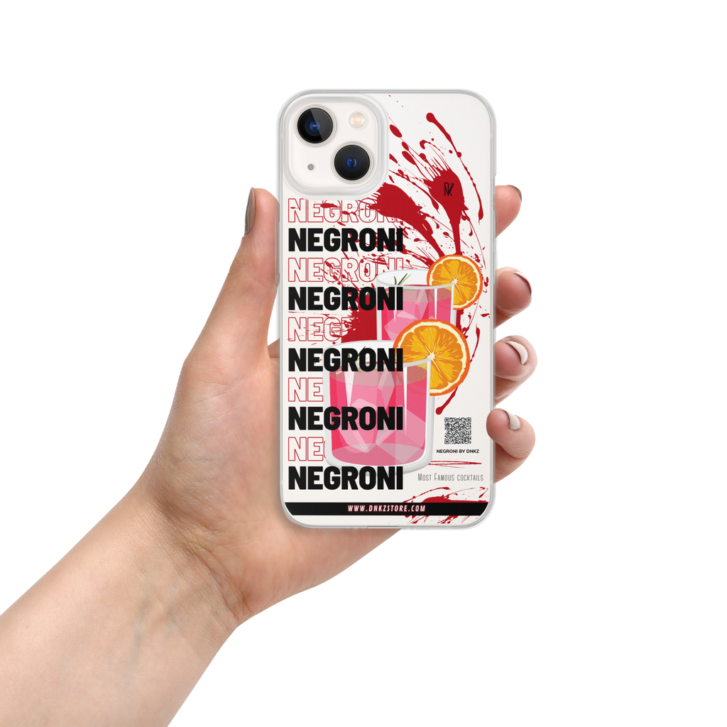 Coque iPhone® DNKZ Most Famous Cocktails - "Negroni"