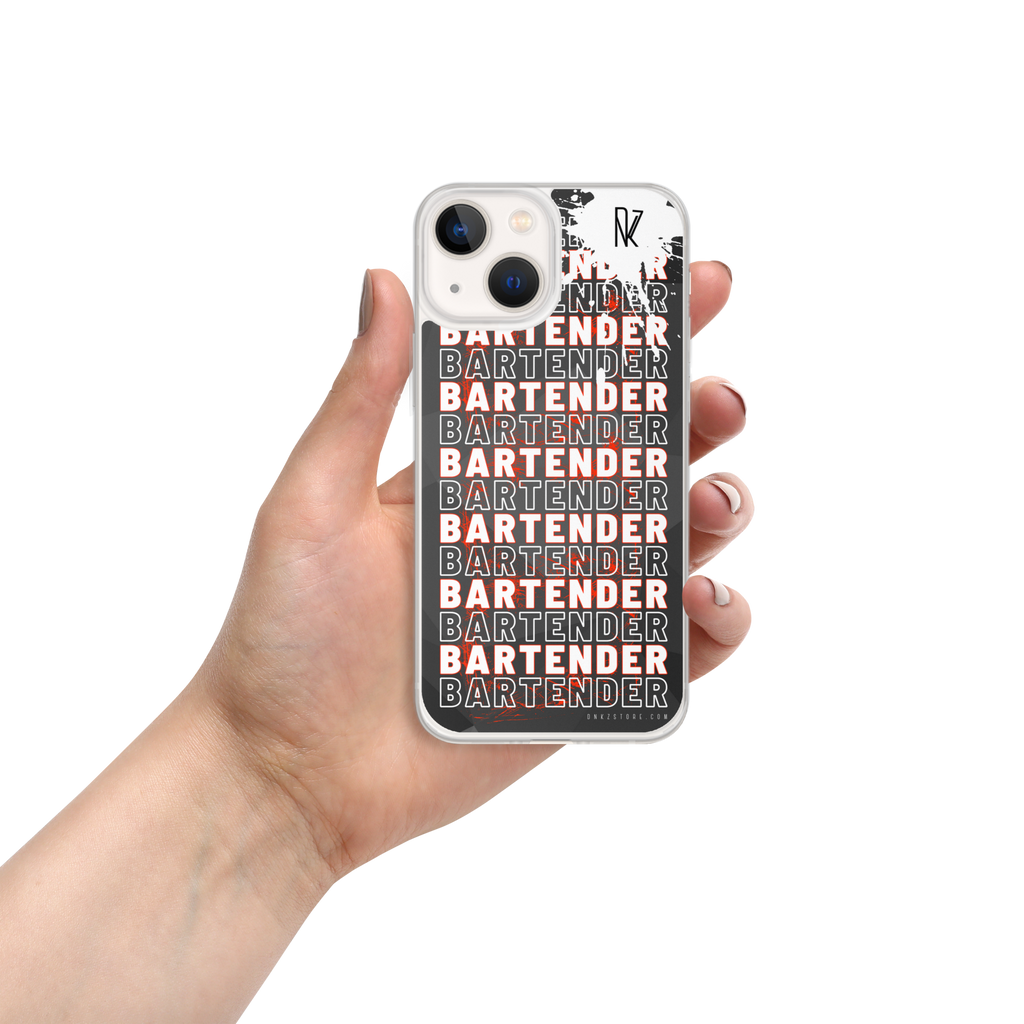 Coque iPhone® DNKZ Crew Bartender - "Red"