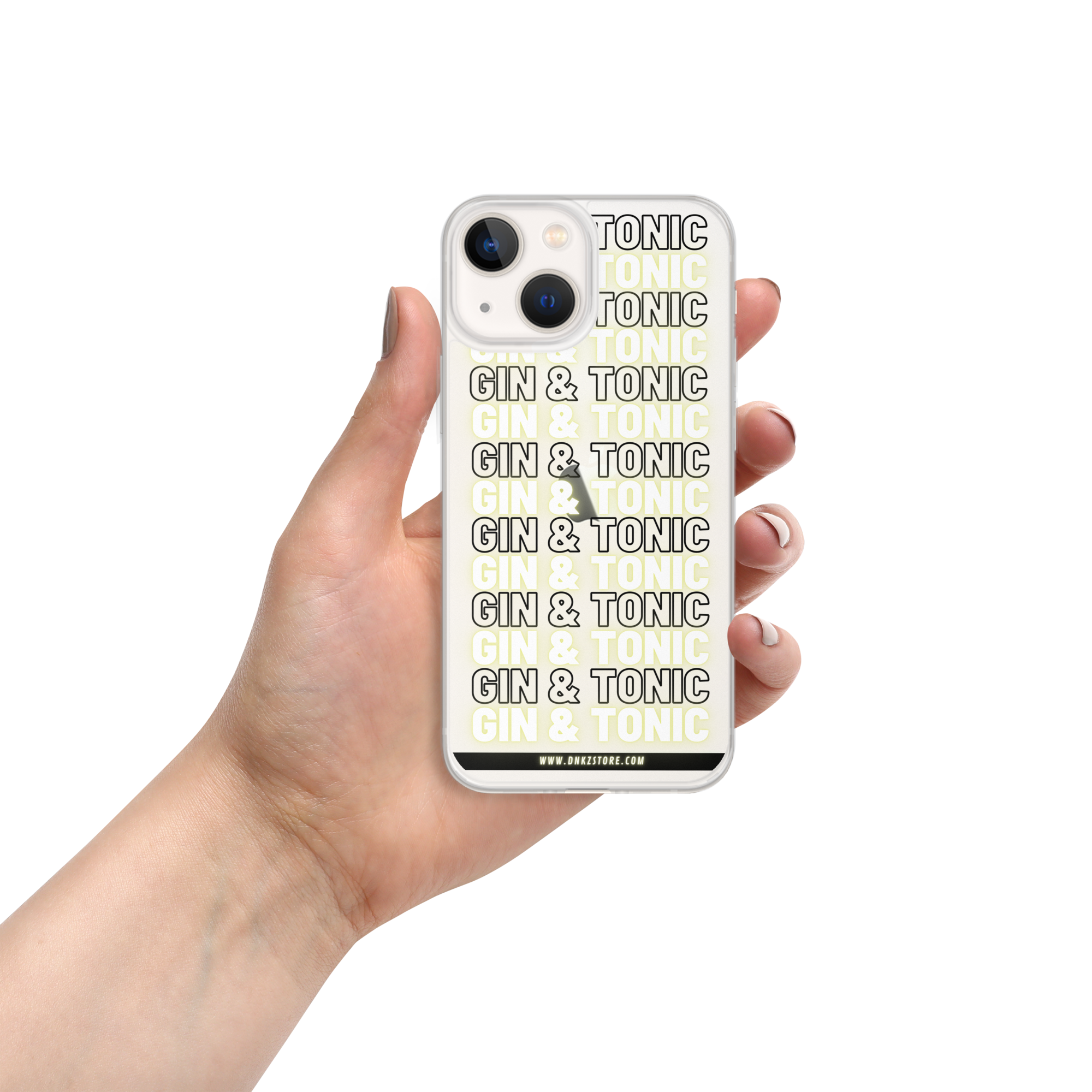 Coque iPhone® DNKZ Multiply - "Gin & Tonic"