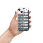 Coque pour iPhone® DNKZ Crew Bartender - "Blue & Purple"