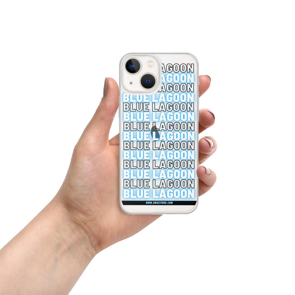 Coque iPhone® DNKZ Multiply - "Blue Lagoon"