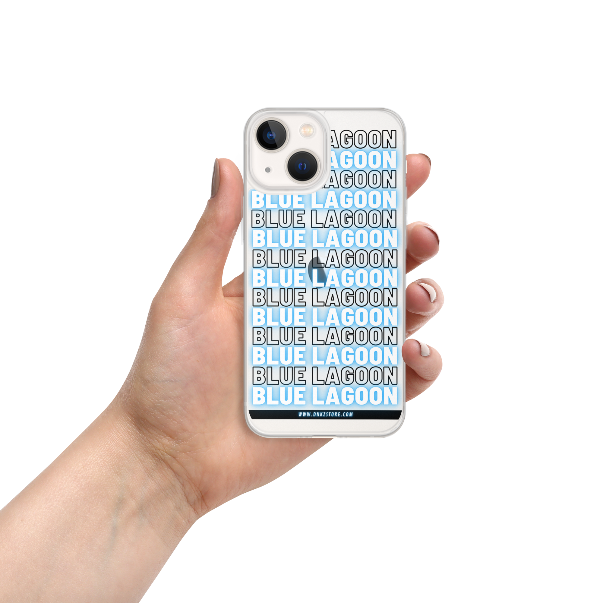 Coque iPhone® DNKZ Multiply - "Blue Lagoon"