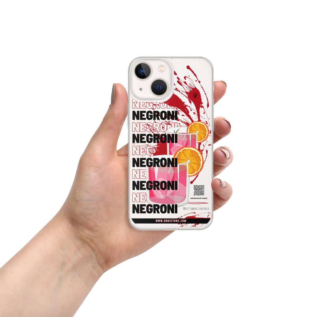 Coque iPhone® DNKZ Most Famous Cocktails - "Negroni"