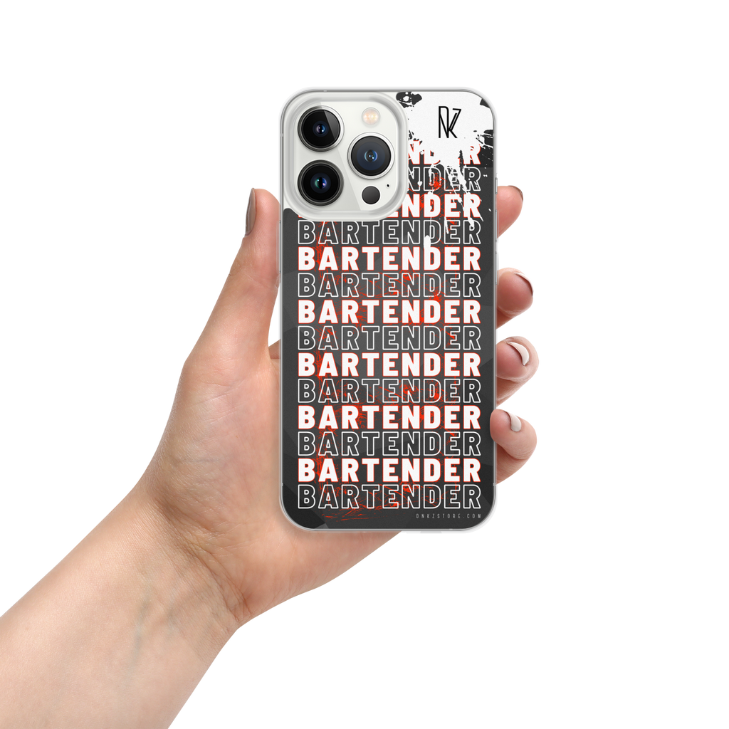 Coque iPhone® DNKZ Crew Bartender - "Red"
