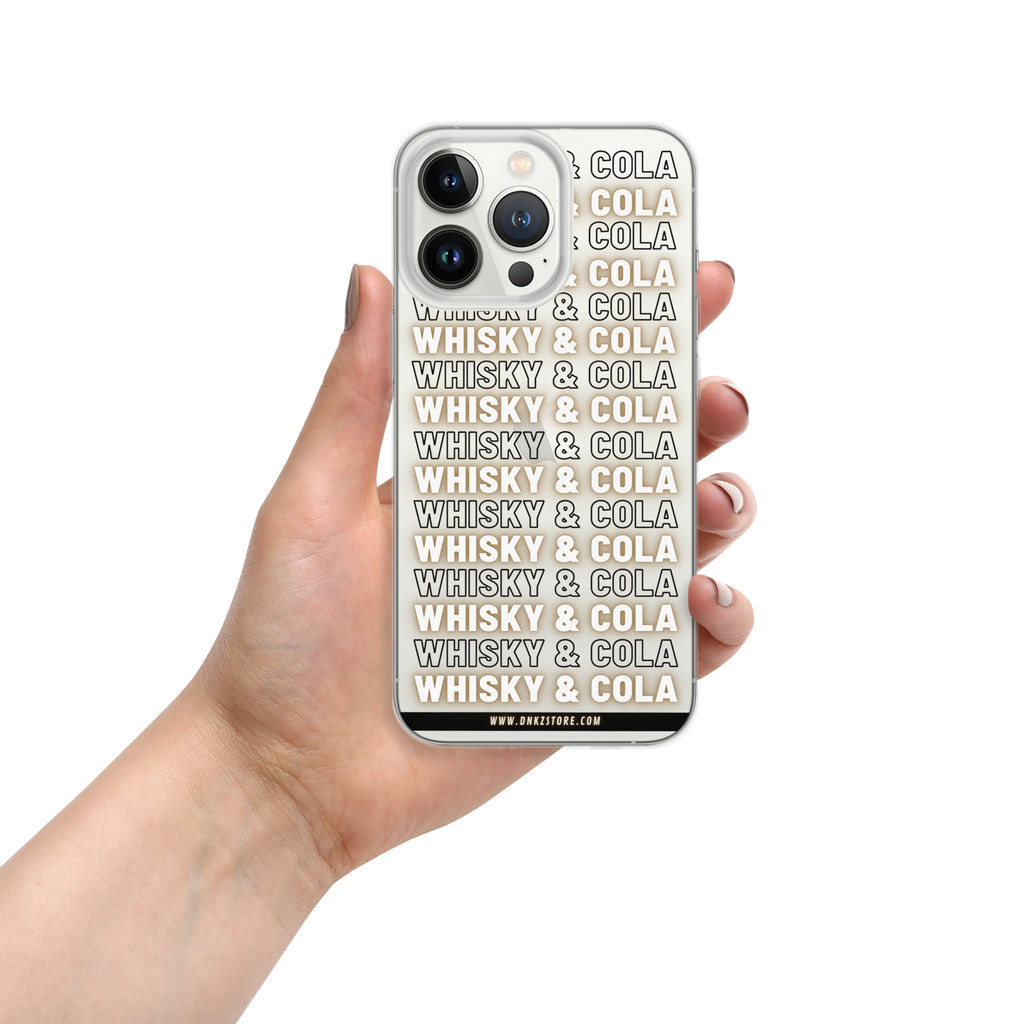 Coque iPhone® DNKZ Multiply - "Whisky & Cola"