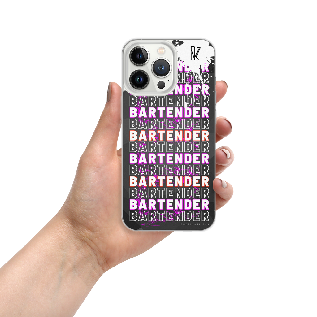 Coque pour iPhone® DNKZ Crew Bartender - "Purple"