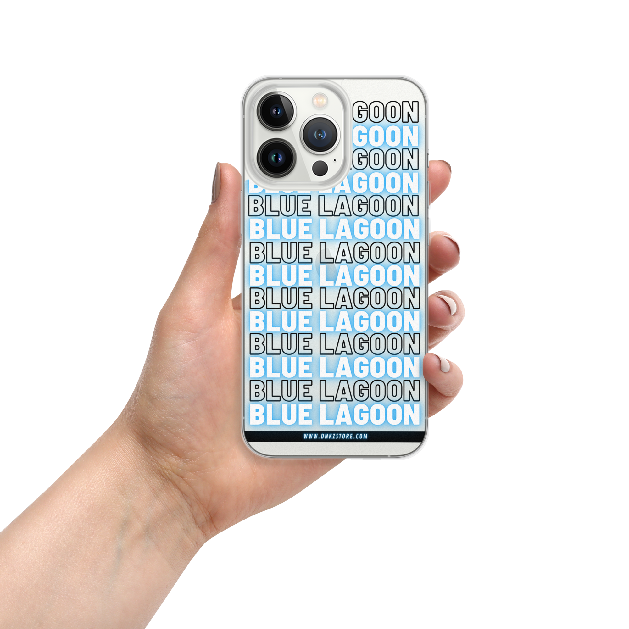 Coque iPhone® DNKZ Multiply - "Blue Lagoon"