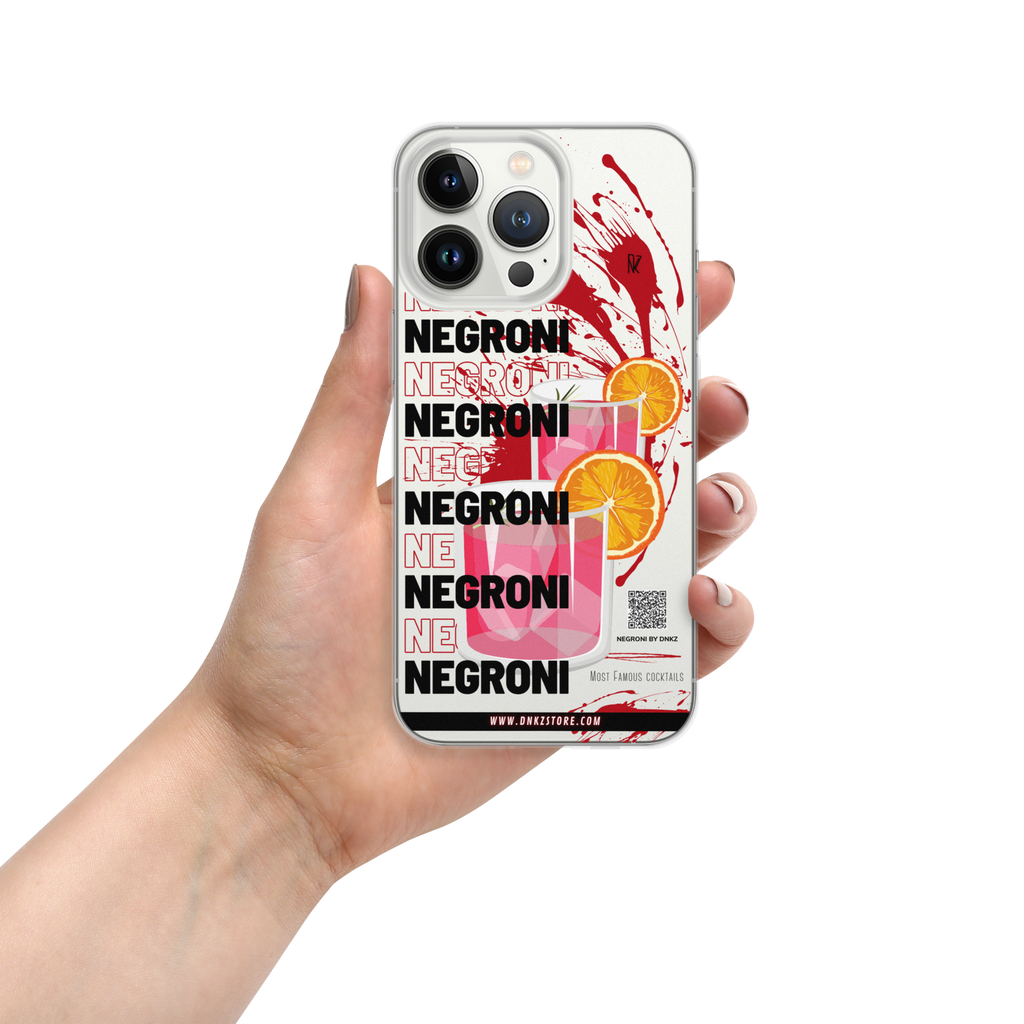 Coque iPhone® DNKZ Most Famous Cocktails - "Negroni"