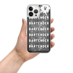Coque pour iPhone® DNKZ Crew Bartender - "White"