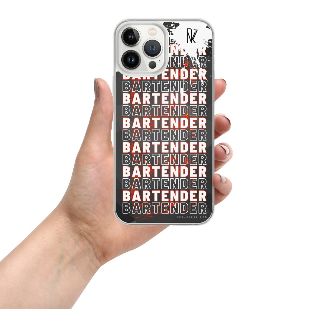 Coque iPhone® DNKZ Crew Bartender - "Red"