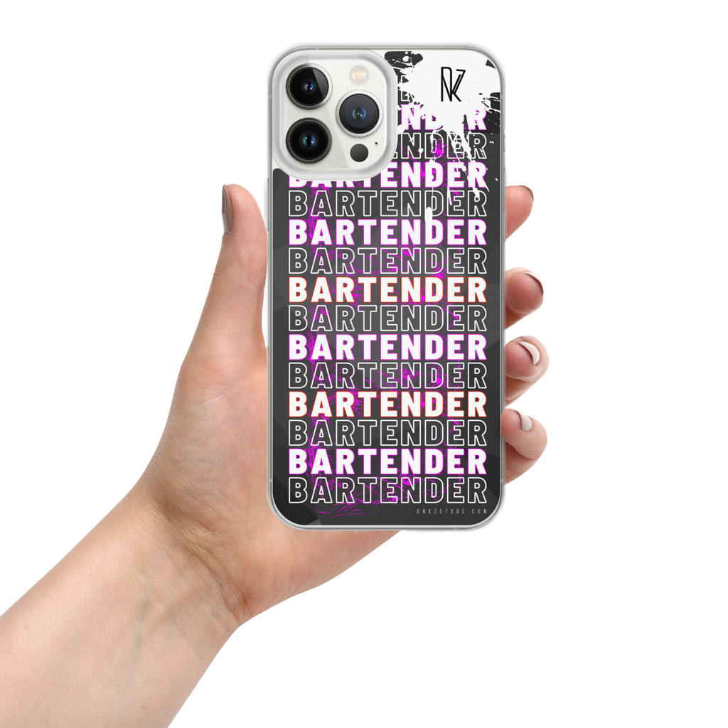 Coque pour iPhone® DNKZ Crew Bartender - "Purple"