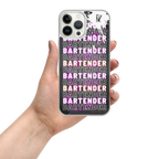 Coque pour iPhone® DNKZ Crew Bartender - "Purple"