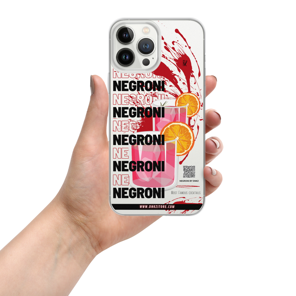 Coque iPhone® DNKZ Most Famous Cocktails - "Negroni"