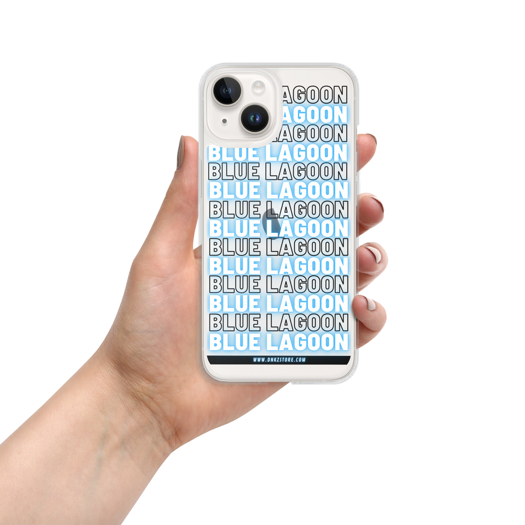Coque iPhone® DNKZ Multiply - "Blue Lagoon"