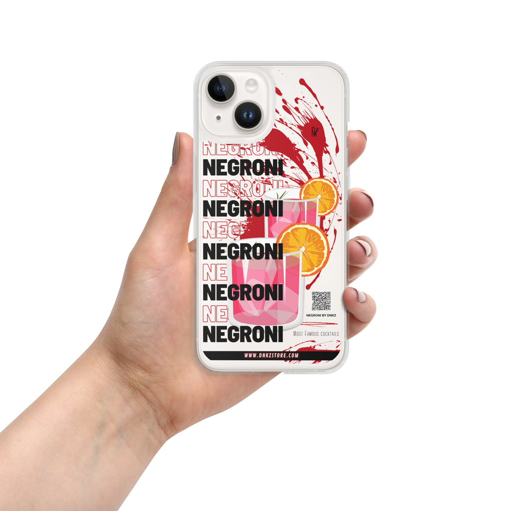 Coque iPhone® DNKZ Most Famous Cocktails - "Negroni"