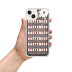 Coque iPhone® DNKZ Crew Bartender - "Red"