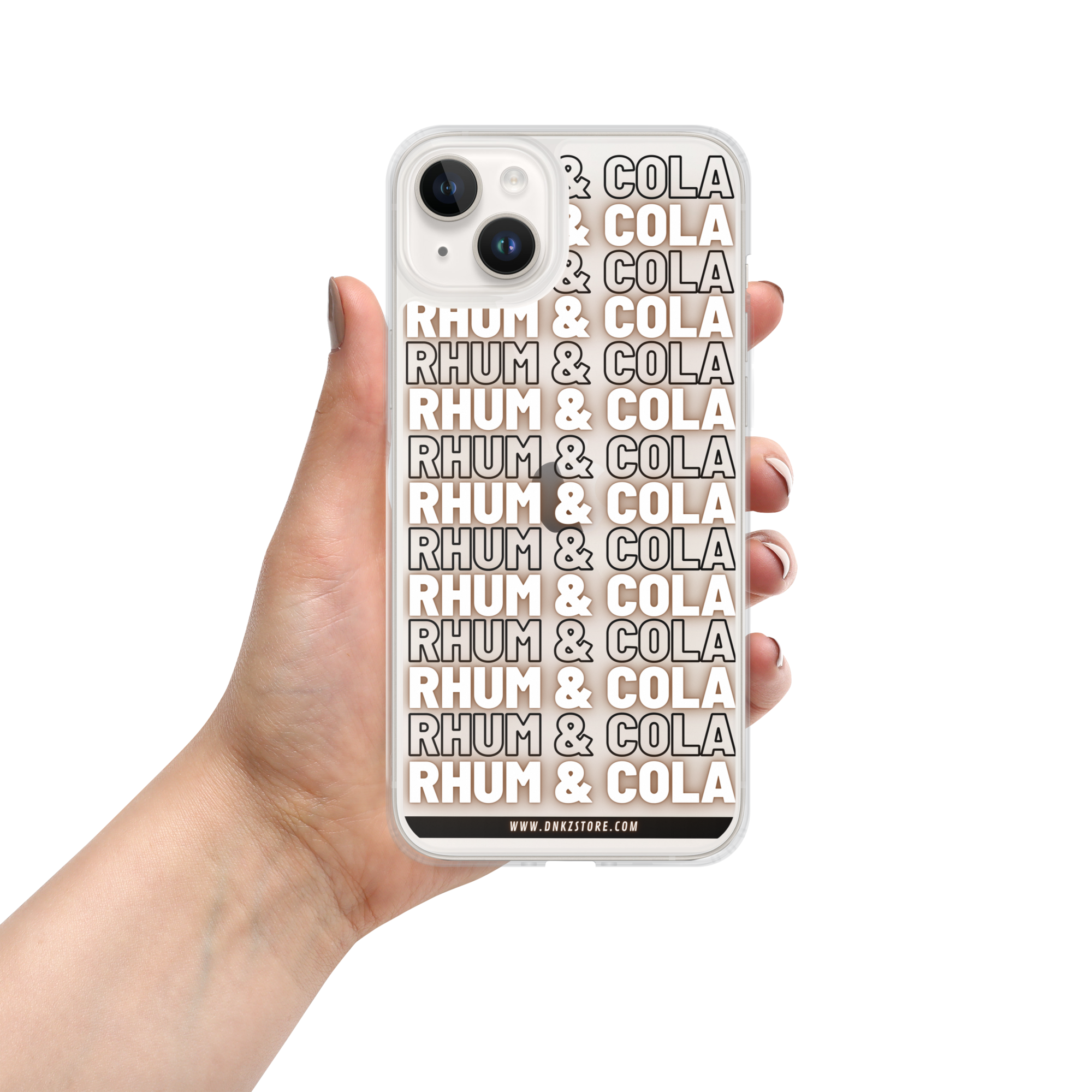 Coque iPhone® DNKZ Multiply - "Rhum & Cola"