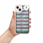 Coque pour iPhone® DNKZ Crew Bartender - "Blue & Purple"