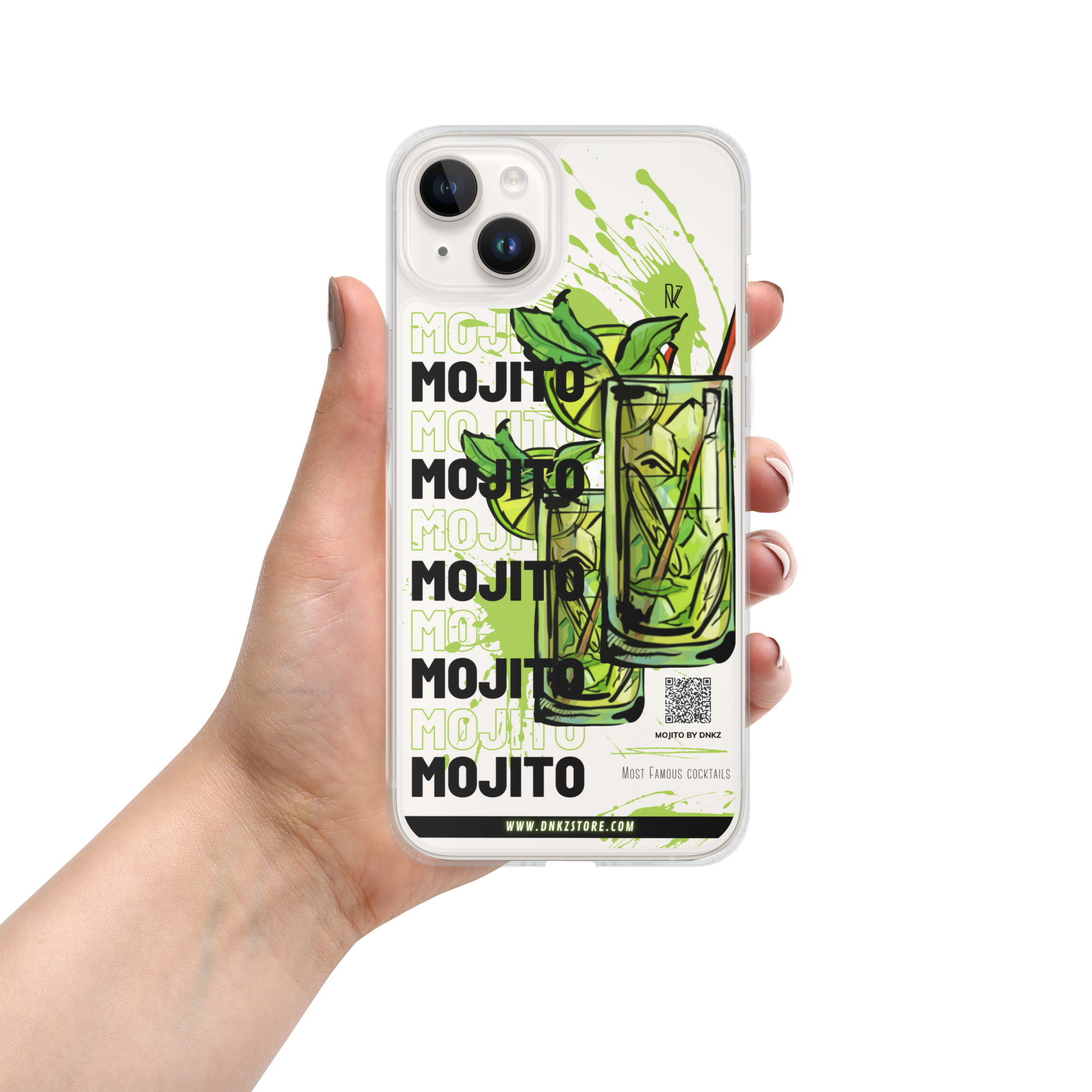Coque iPhone® DNKZ Most Famous Cocktails - "Mojito"