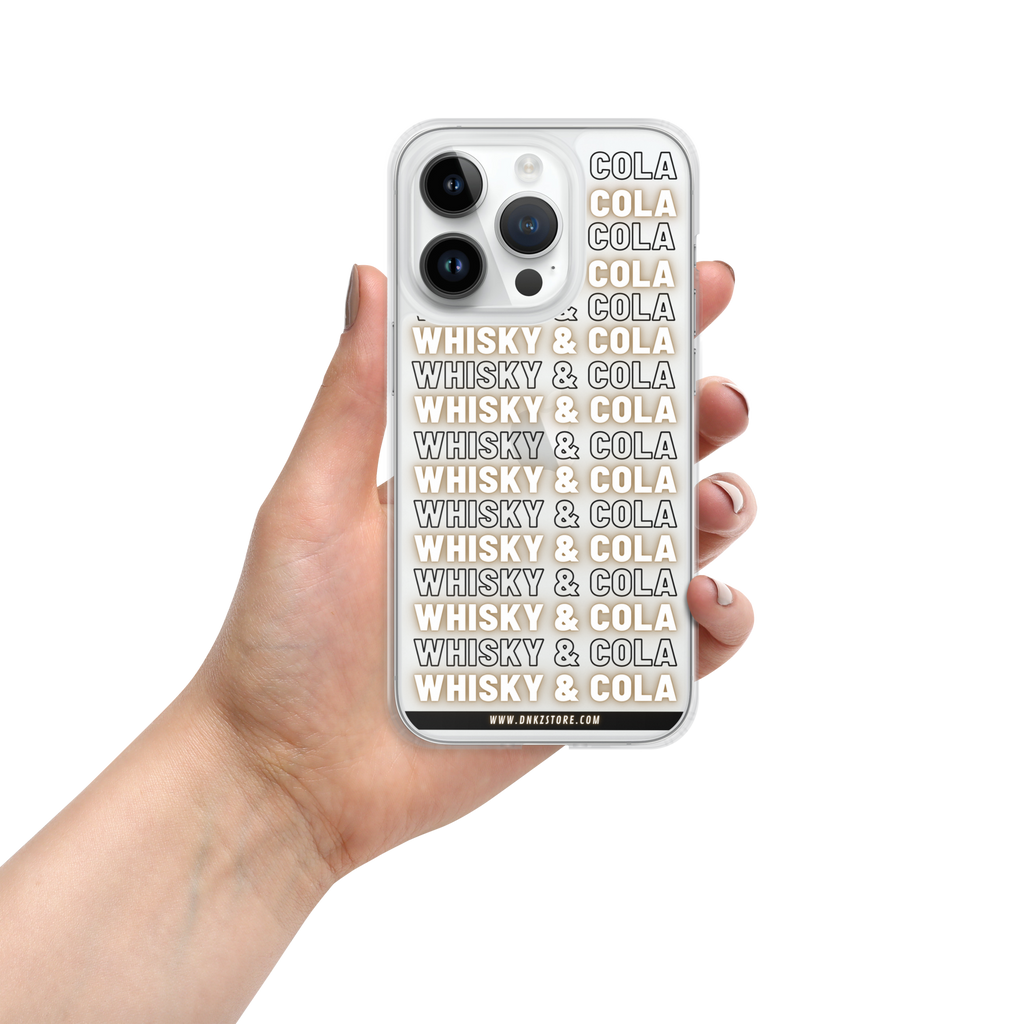 Coque iPhone® DNKZ Multiply - "Whisky & Cola"