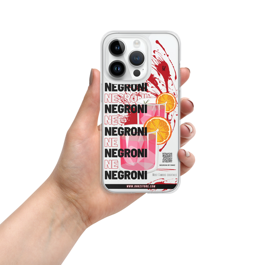 Coque iPhone® DNKZ Most Famous Cocktails - "Negroni"
