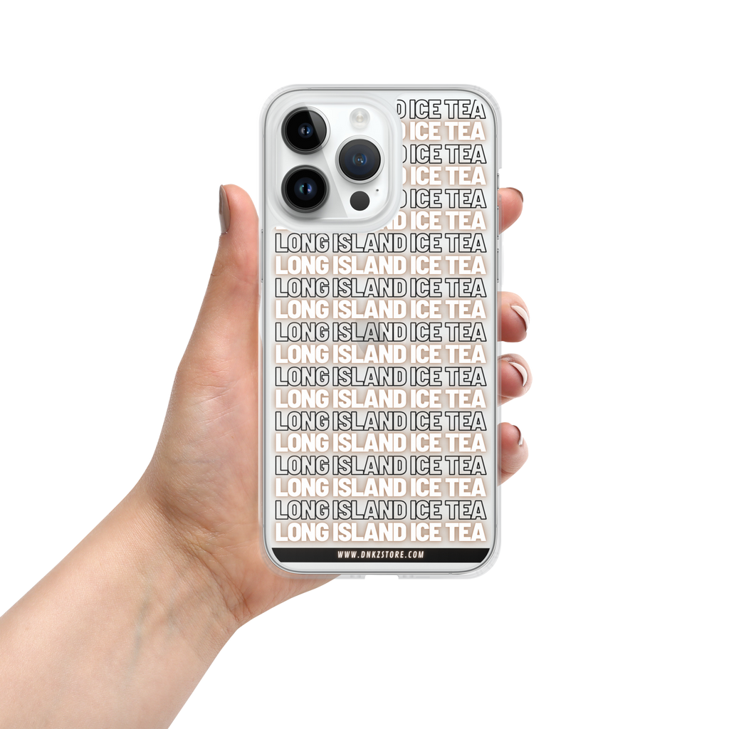 Coque iPhone DNKZ "Long Island Ice Tea" — accessoire barman bartender cocktail streetwear
