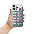 Coque pour iPhone® DNKZ Crew Bartender - "Blue & Purple"