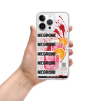 Coque iPhone DNKZ Most Famous Cocktails "Negroni" — accessoire barman bartender cocktail streetwear